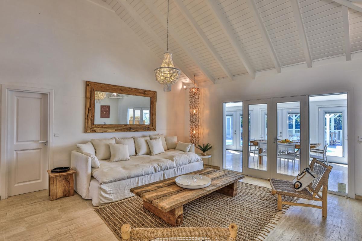 A louer villa 3 chambre Terres Basses Saint Martin_ Salon - 8